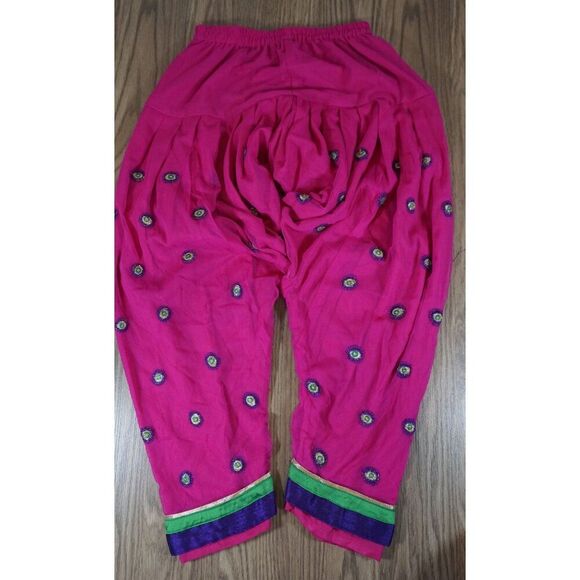 Girls Patiala Salwar Kameez & Vest, Bust 28 - Picture 8 of 10